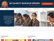 Tablet Screenshot of omshantisss.com